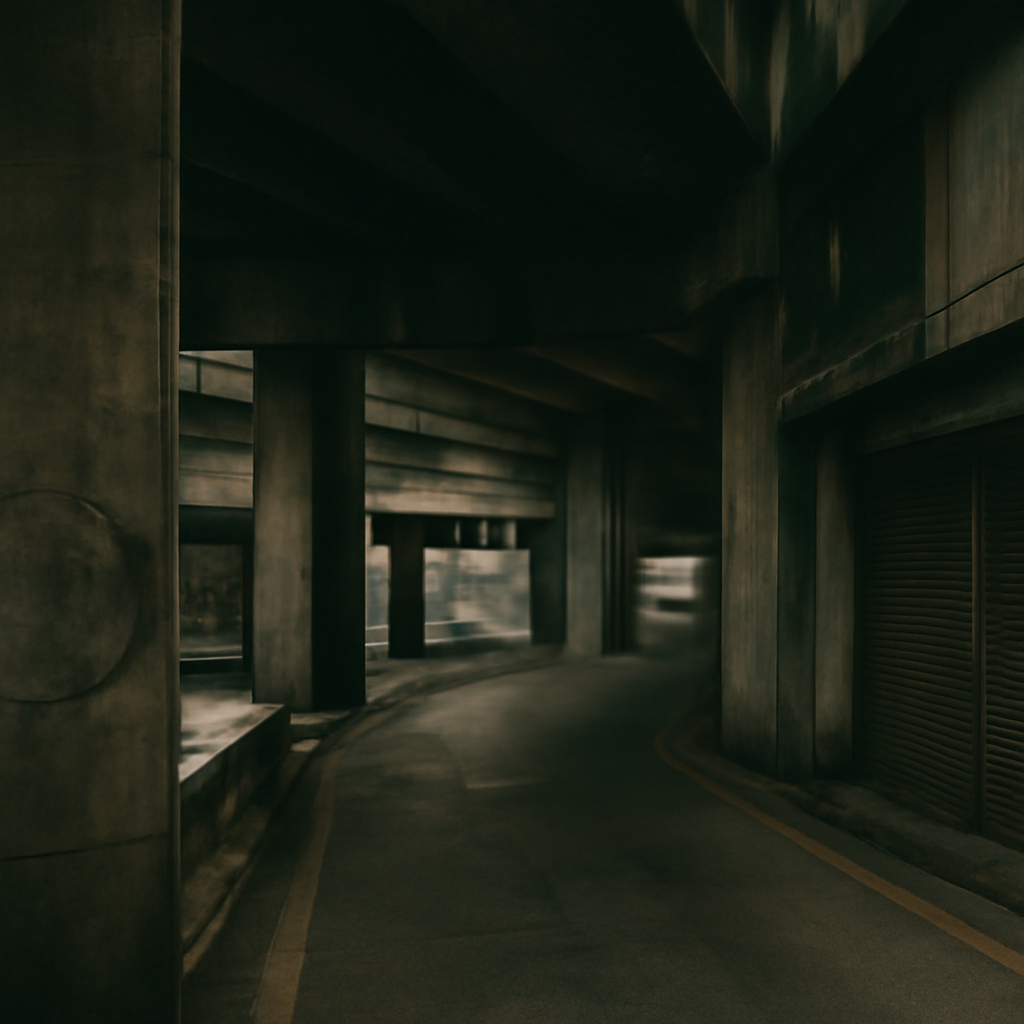 Aerosol Echoes in Phaholyothin's Shaded Underpasses