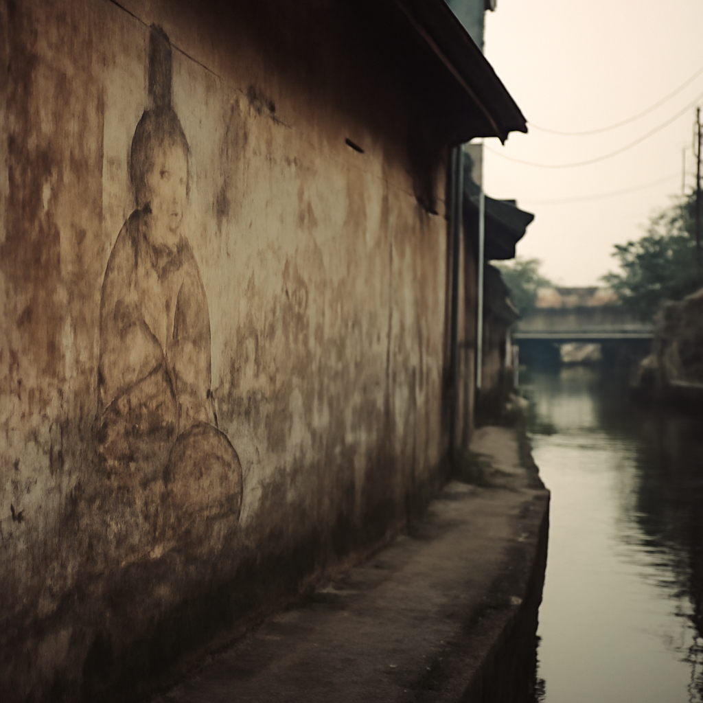 Bangkok Noi's Faded Murals Along Whispering Khlongs