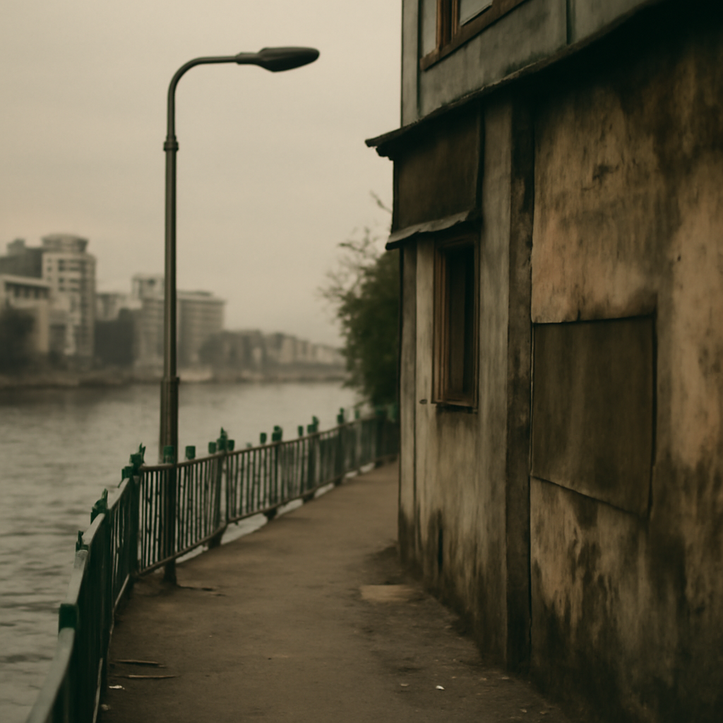 Charansanitwong's Faded Aerosol Whispers by the Riverside