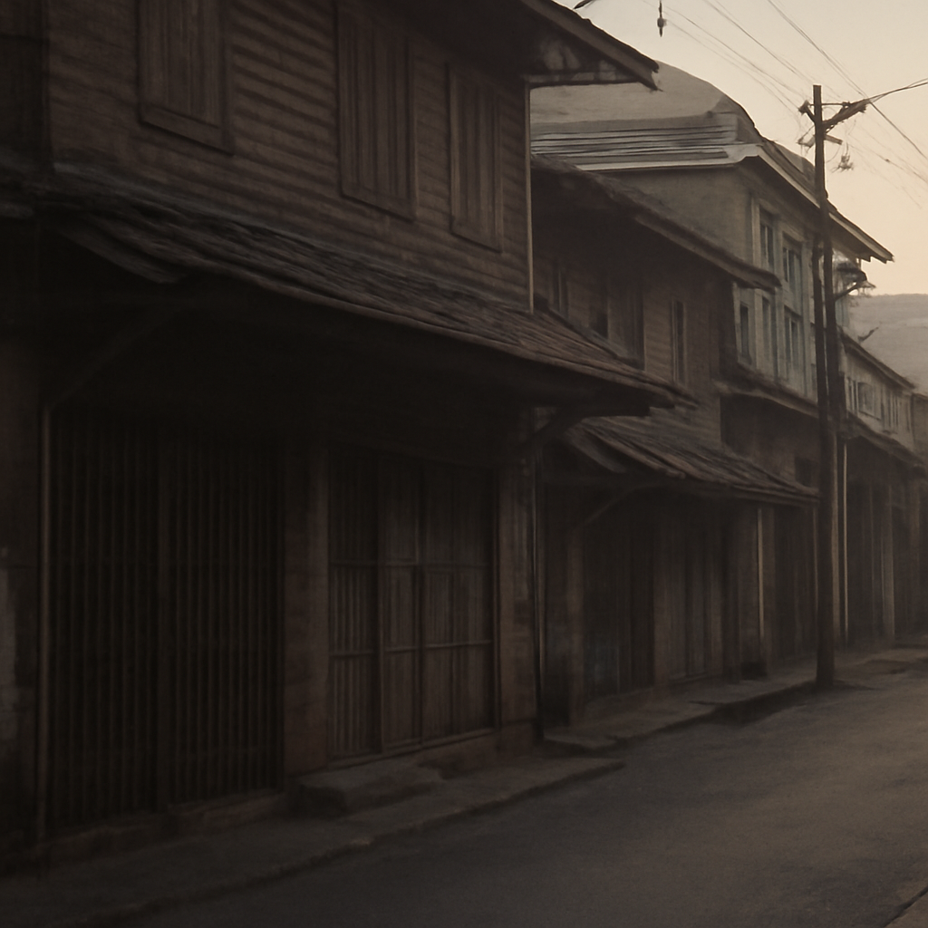 Charoen Krung's Fading Wooden Secrets at Dawn