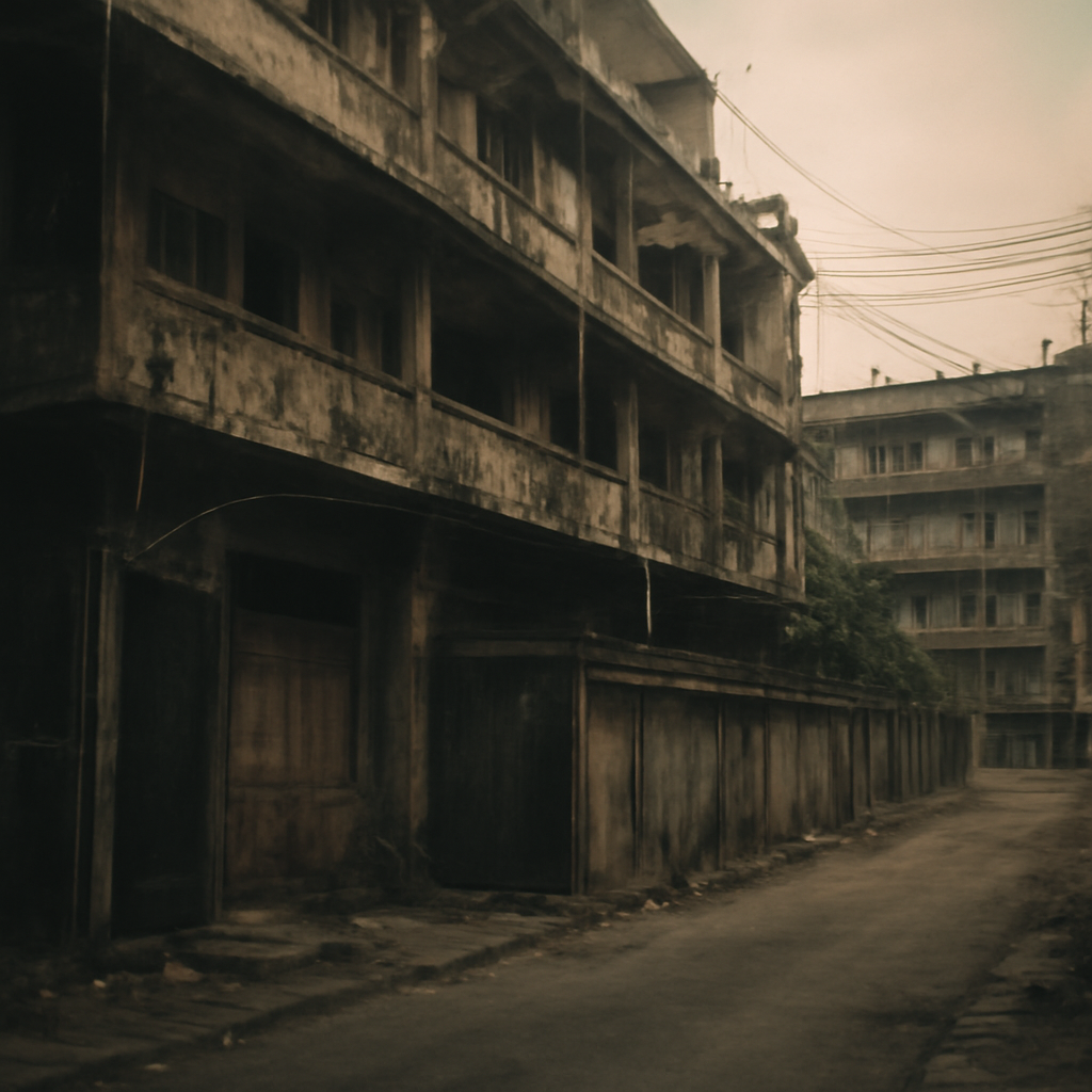 Din Daeng's Crumbling Apartments: Whispers of Urban Decay