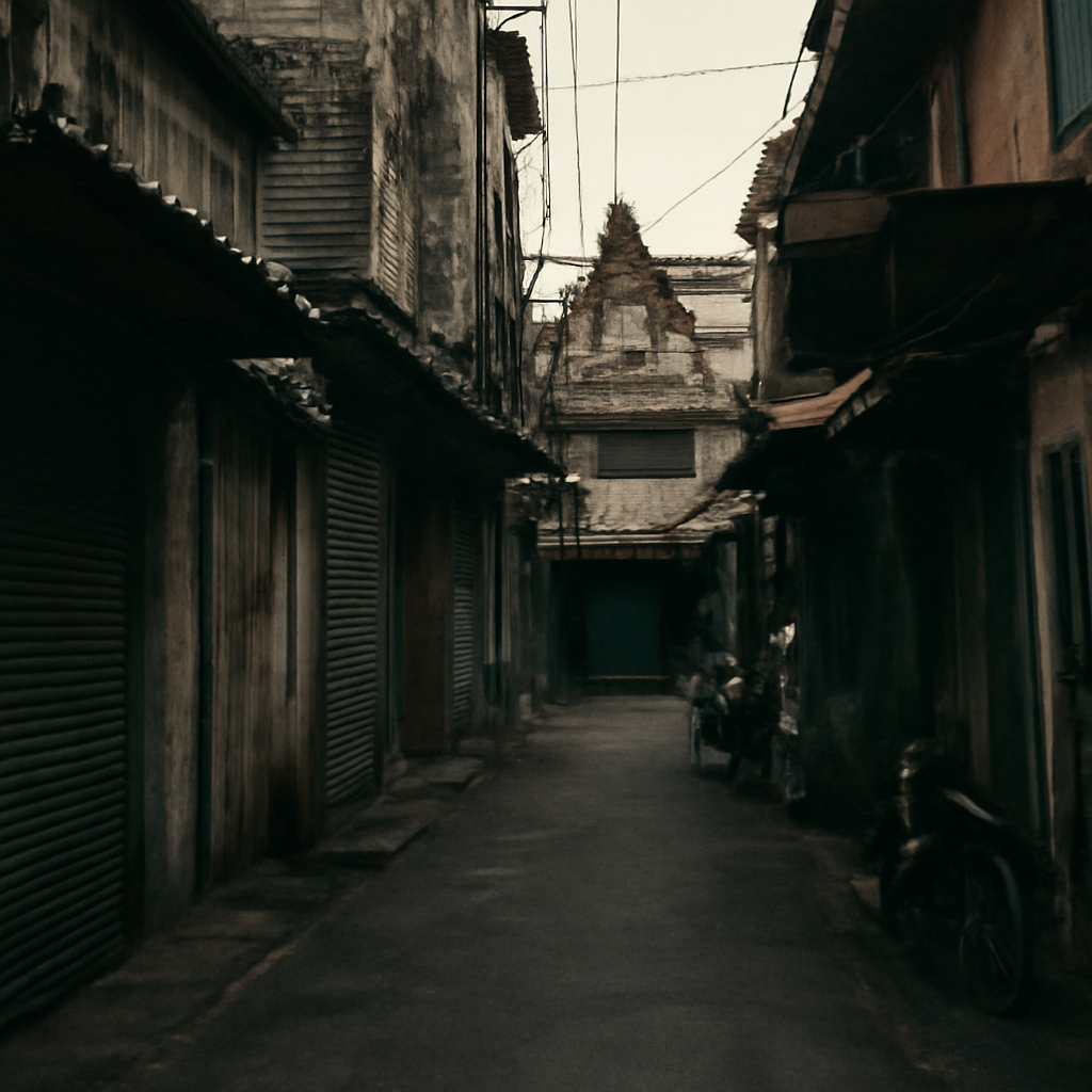 Echoes in Sai Tai's Bustling Backstreets