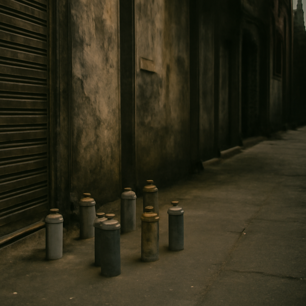 Echoes of Spray Cans in Charoen Krung's Shadows