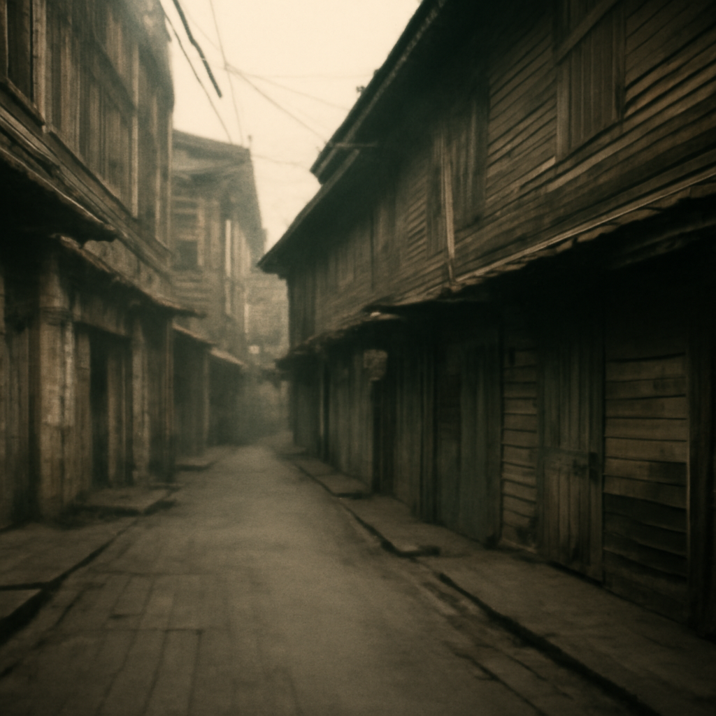 Fading Echoes in Trok Saphan Han's Wooden Lanes