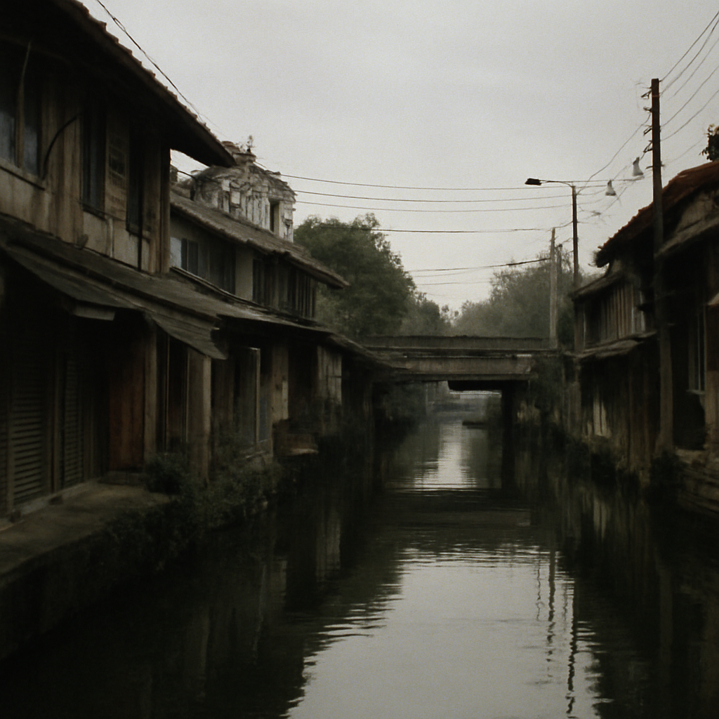 Fading Lights of Taling Chan's Shaded Canals