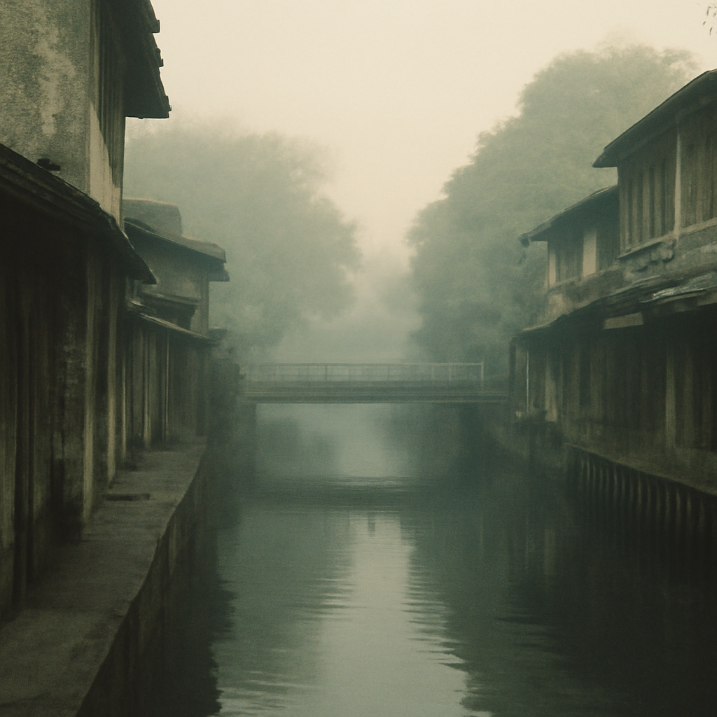 Fading Mists Over Phasi Charoen's Ancient Canals