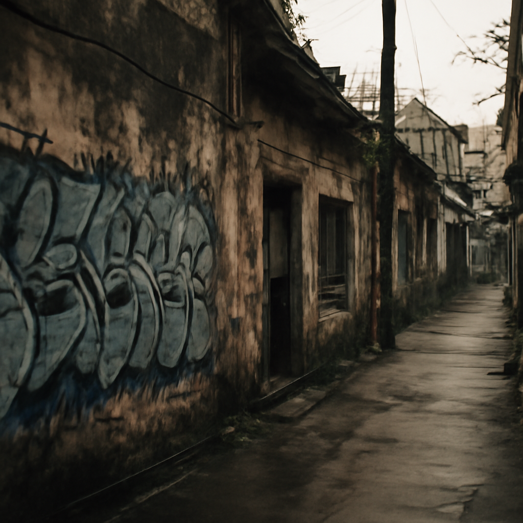 Graffiti Whispers in Talad Phlu's Forgotten Lanes