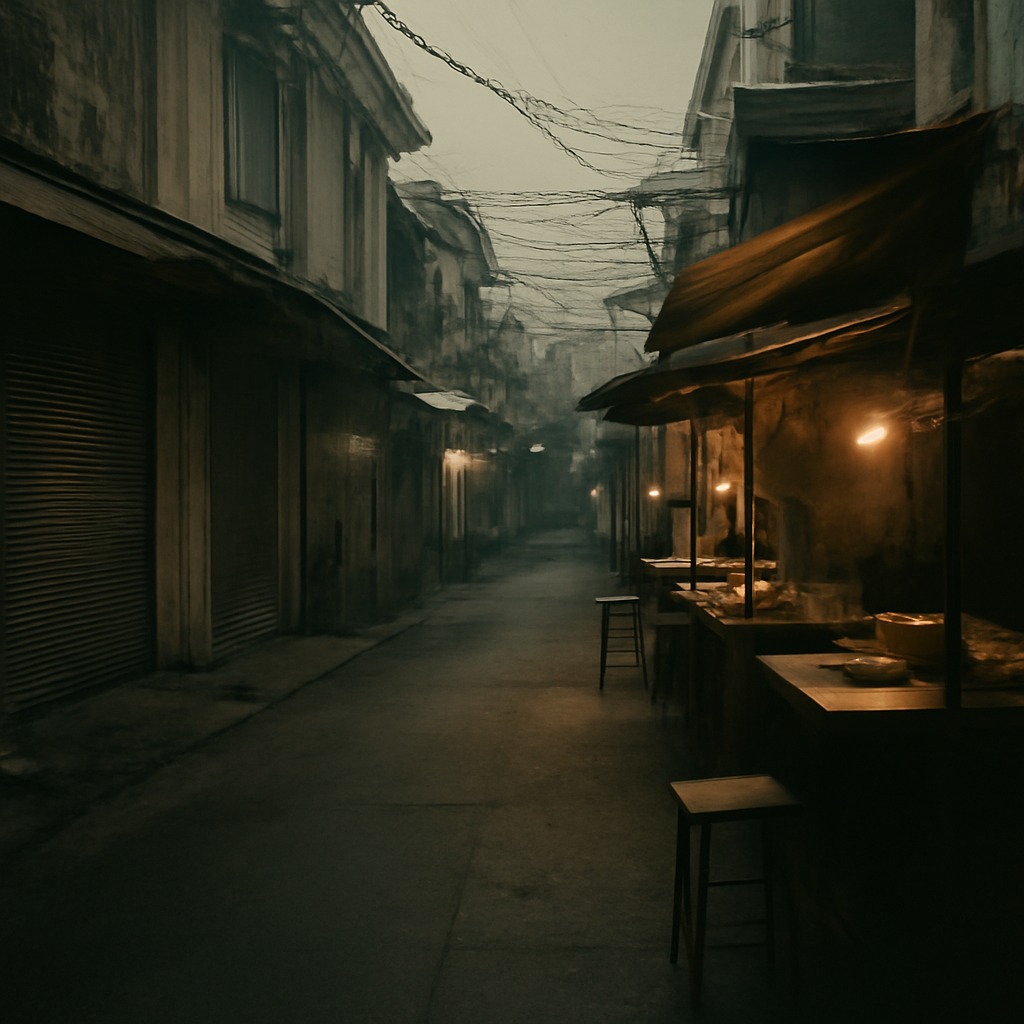 Khlong San's Whispering Alley Eats at Dusk