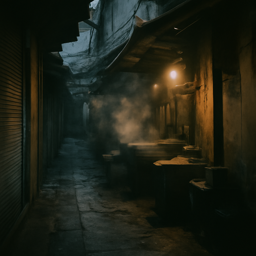 Khlong Toei's Steamy Back-Alley Kitchens at Dusk