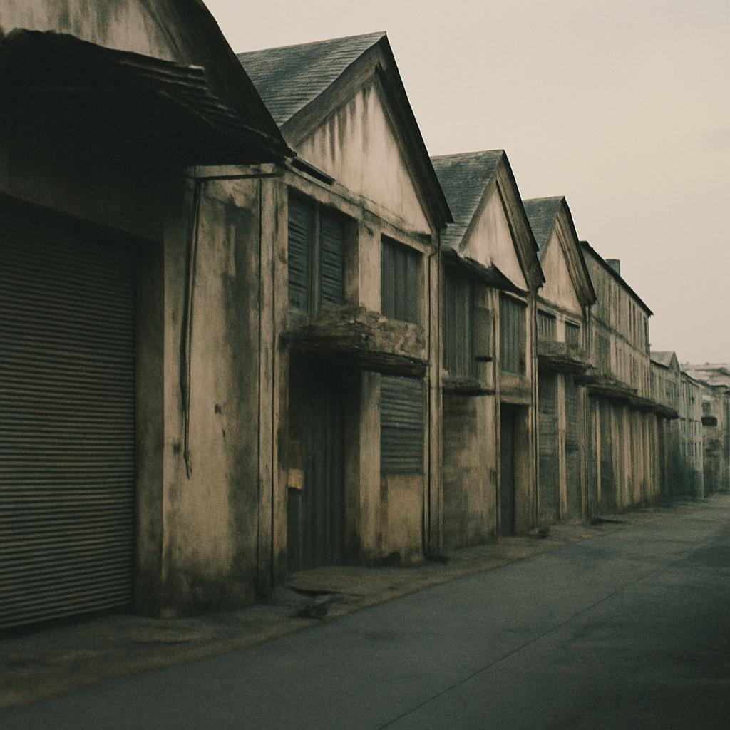 Khlong Toei's Whispering Warehouses: Faded Industrial Ghosts