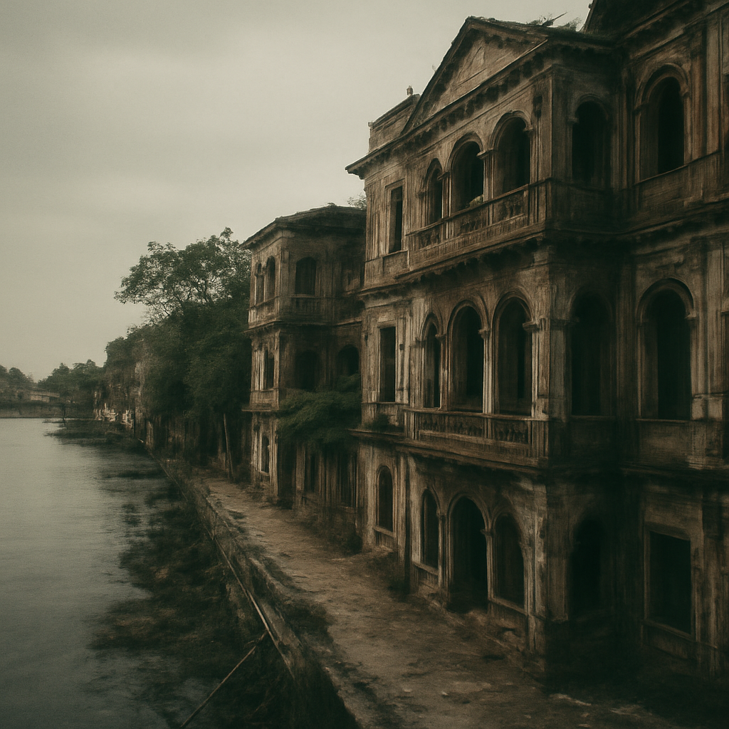 Nonthaburi's Derelict Riverside Mansions: Whispers of Faded Grandeur