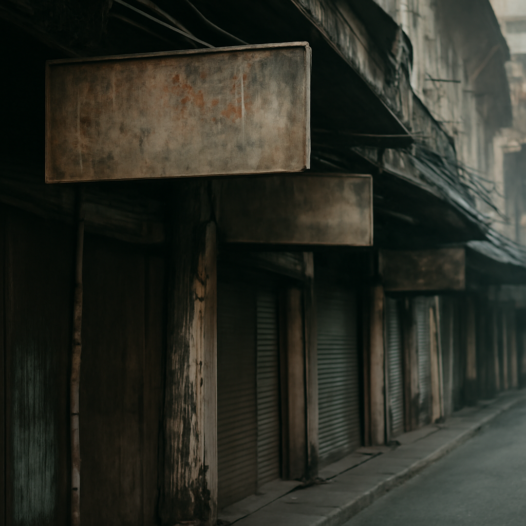 Old Siam's Faded Signboards: Echoes from Vintage Vendors