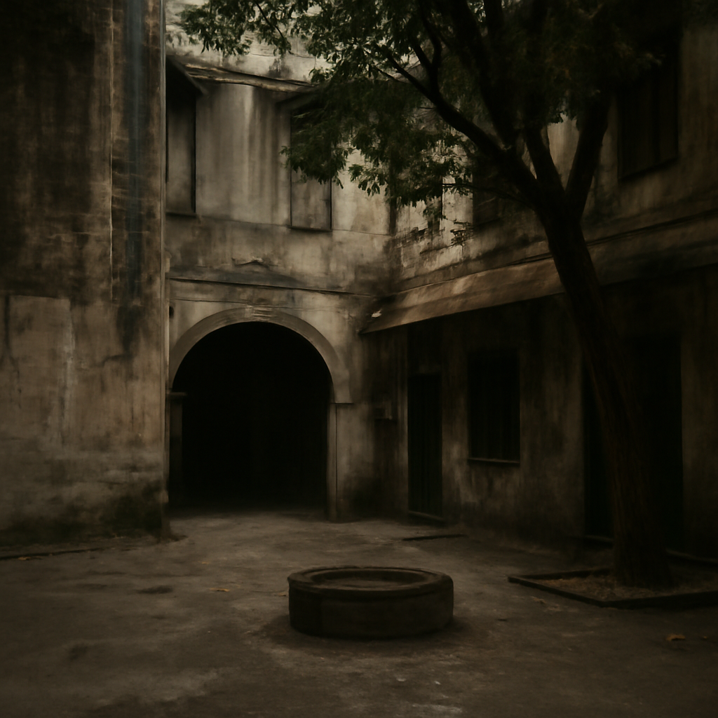 Old Siam's Forgotten Courtyards: Shadows and Whispers