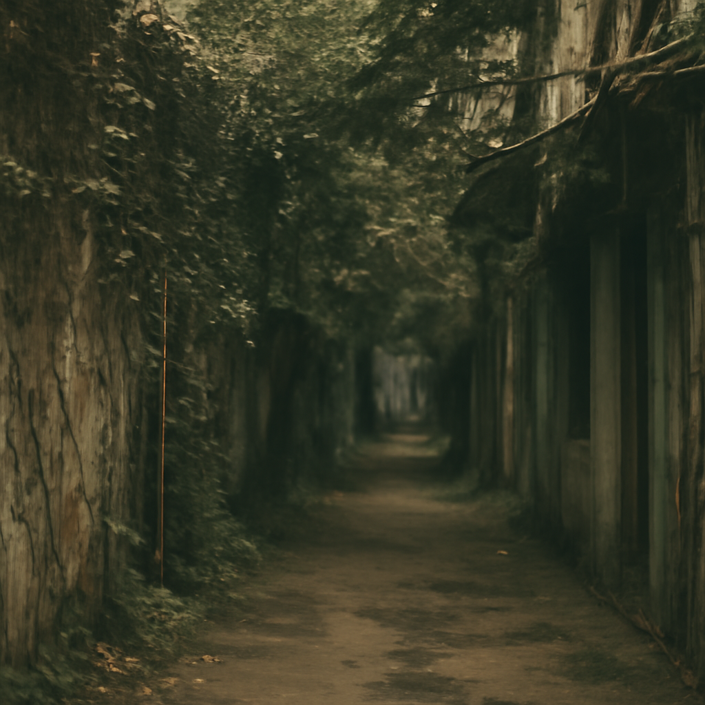 Overgrown Vines of Ari Soi's Shadowy Lanes