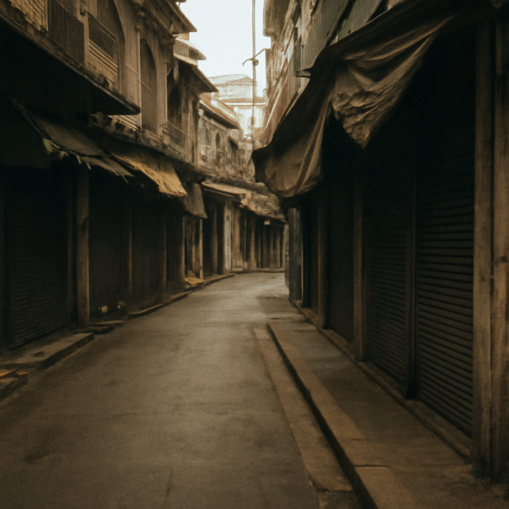 Pahurat's Fading Cloth Shadows and Whispering Lanes