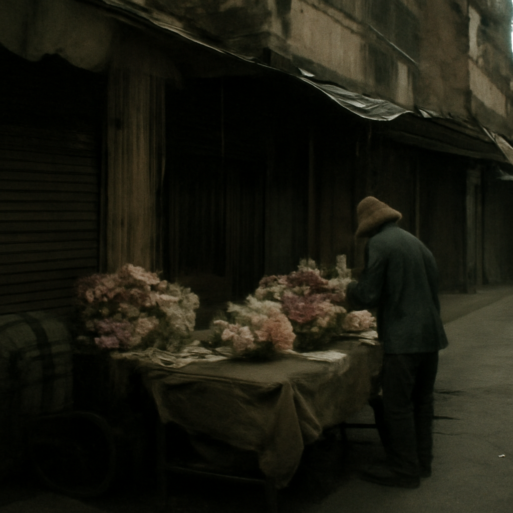 Pak Khlong's Fading Petals: Whispers of an Old Vendor