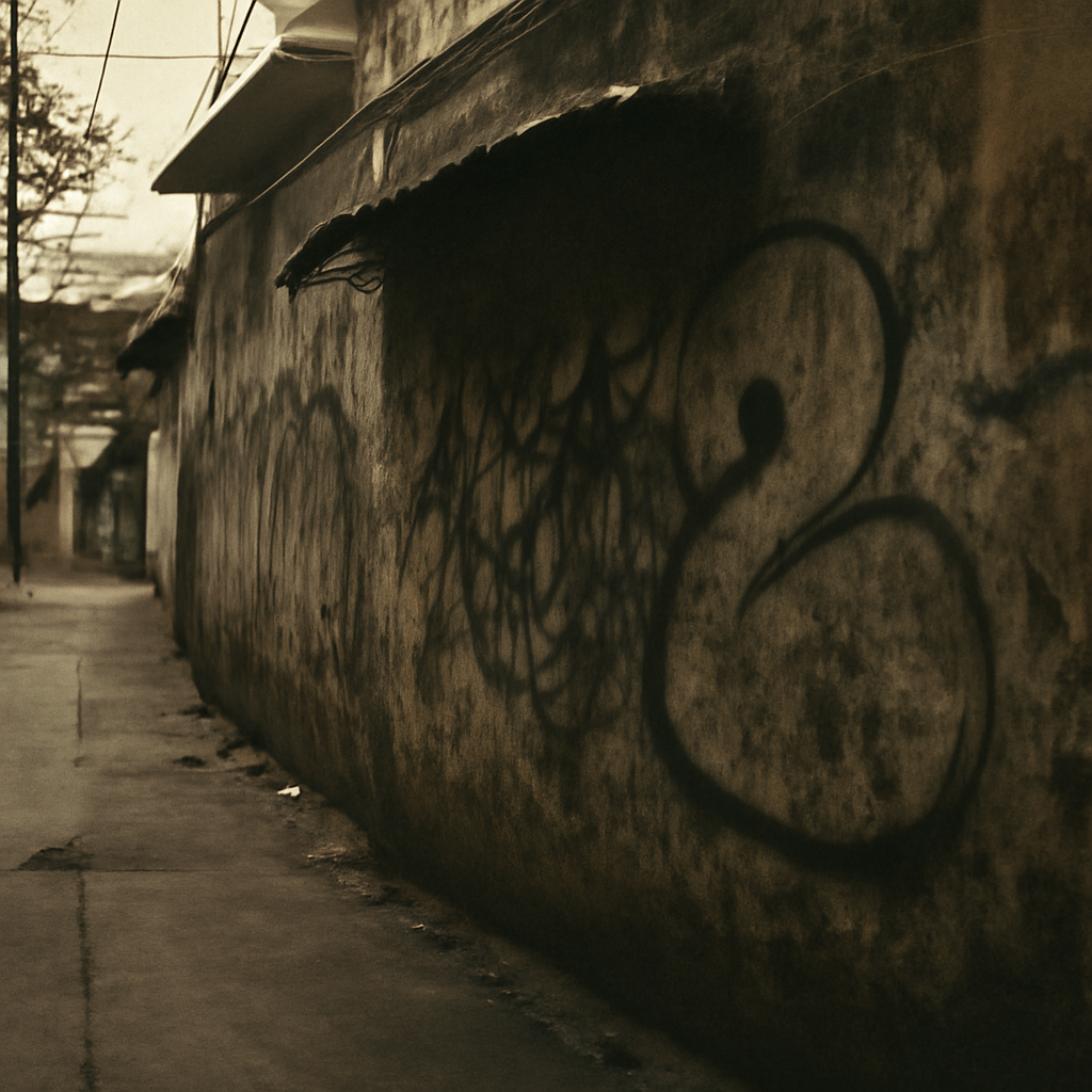 Phaholyothin's Shadowy Graffiti in Forgotten Sois