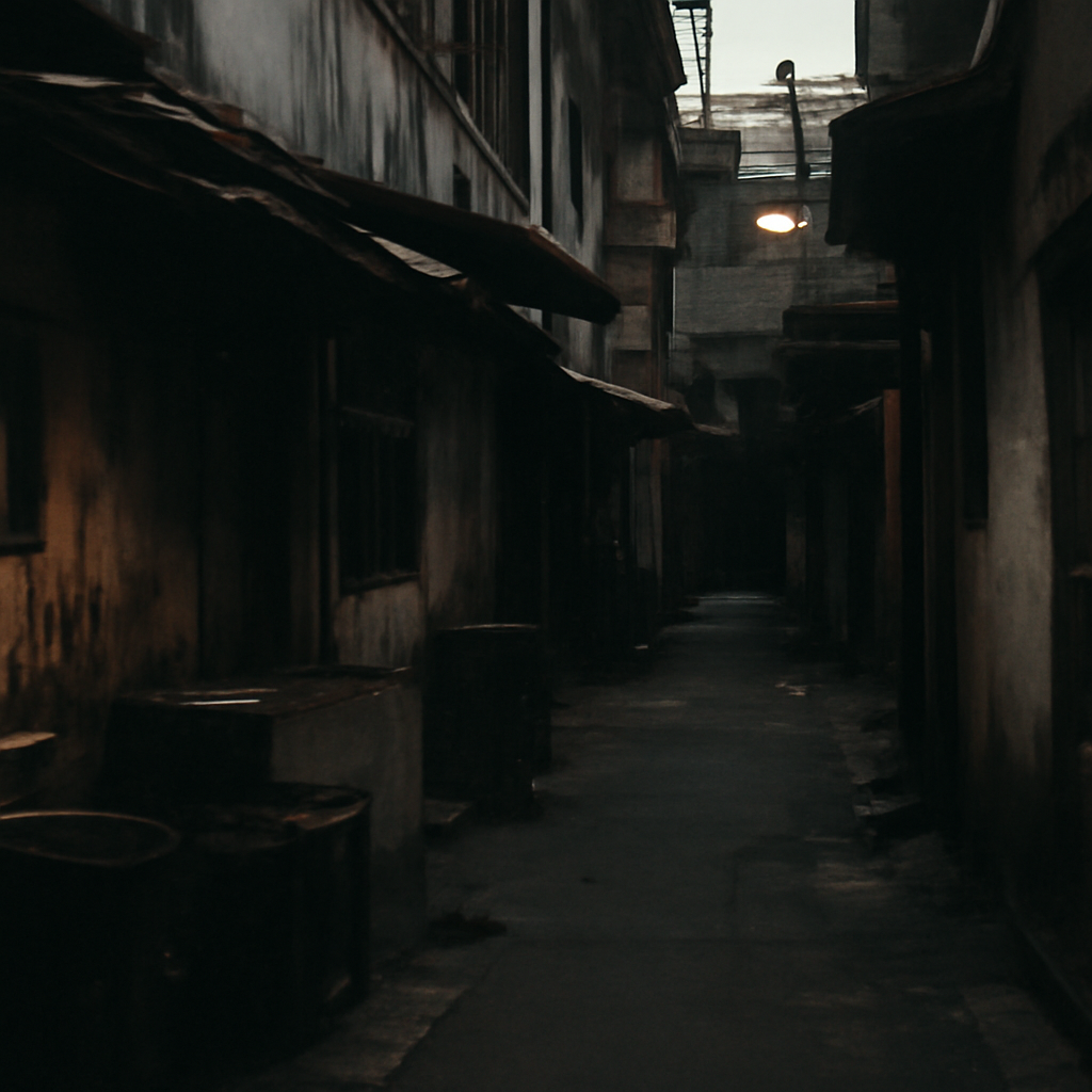 Rama IX Soi 47's Shadowy Back-Alley Kitchens at Twilight