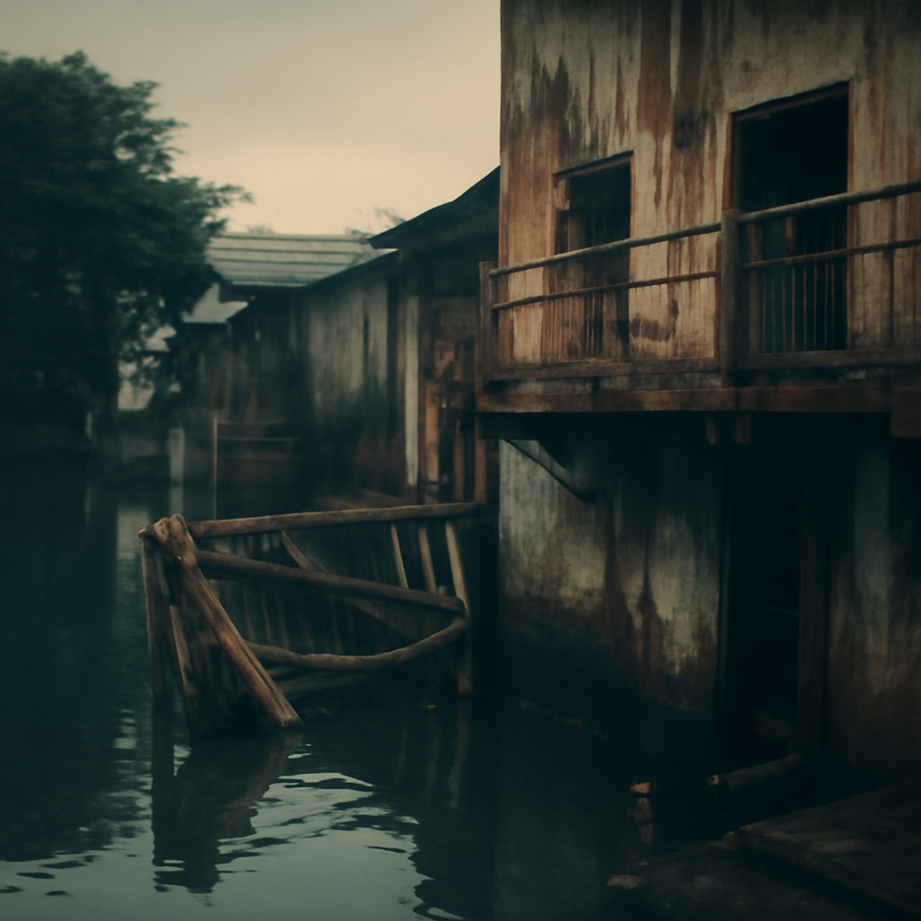Rust and Reflections in Khlong Toey's Forgotten Docks