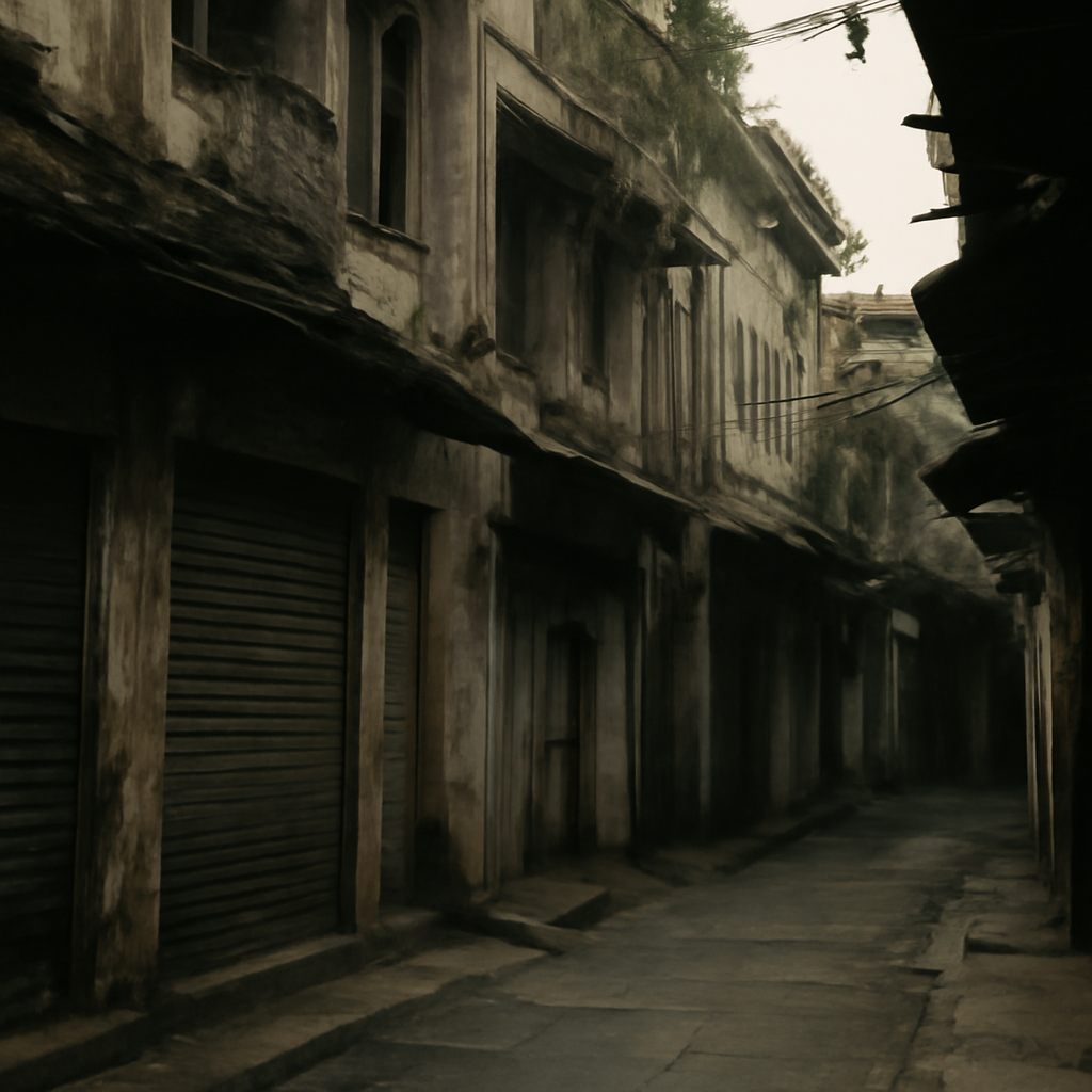 Sampeng's Crumbling Shophouses and Whispering Alleys