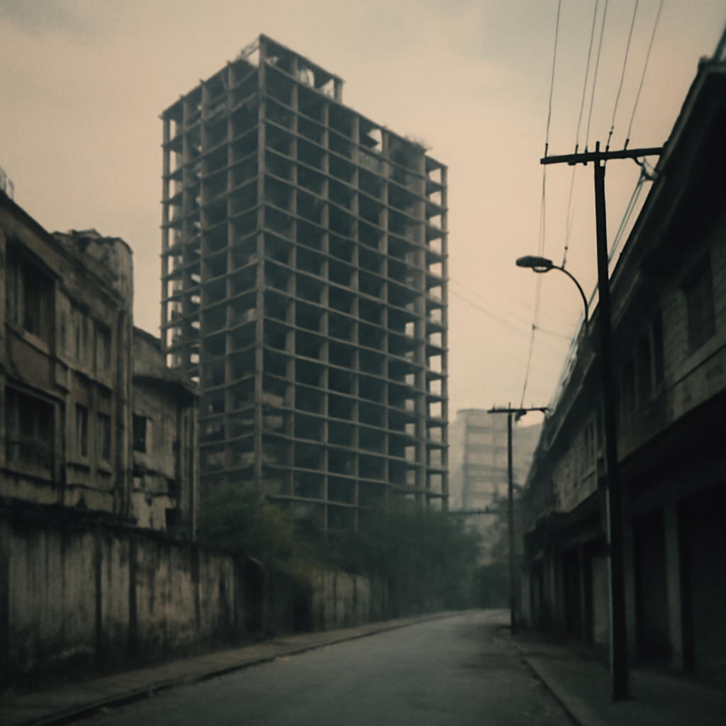 Sathorn's Skeletal Skyscraper: Echoes of Frozen Ambition