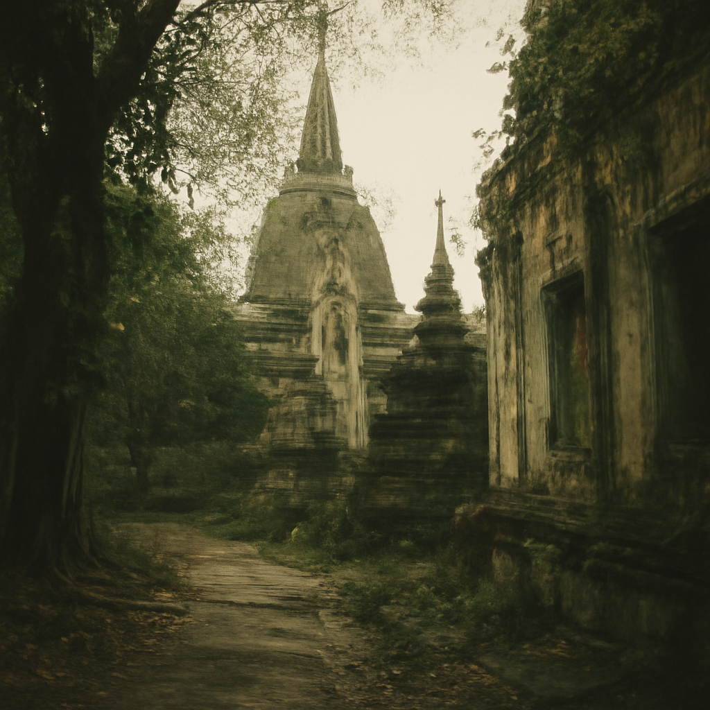 Shadows in On Nut's Overgrown Forgotten Wats