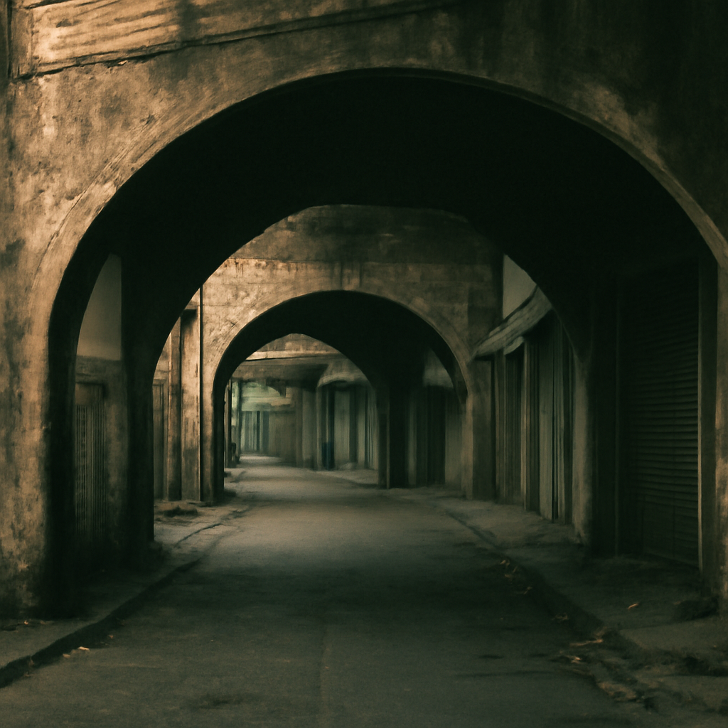 Shadows Under Saphan Phra Pin Klao's Forgotten Arches