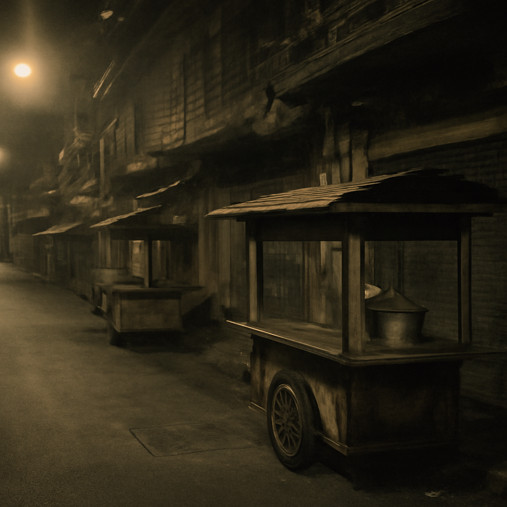 Soi Kasemsan 3's Phantom Noodle Stalls After Dark