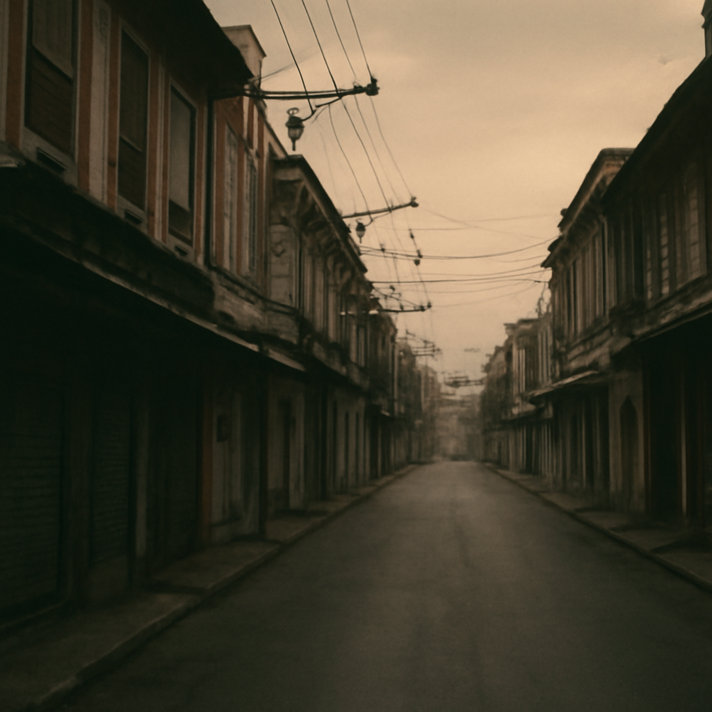 Soi Phadung Krung Kasem's Fading Street Whispers at Dawn