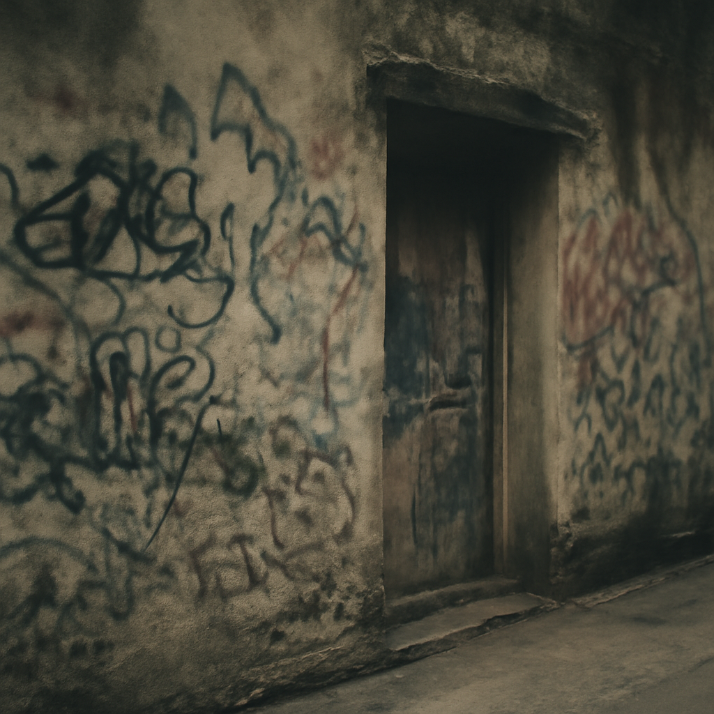 Spray-Covered Secrets in Wang Lang's Hidden Walls