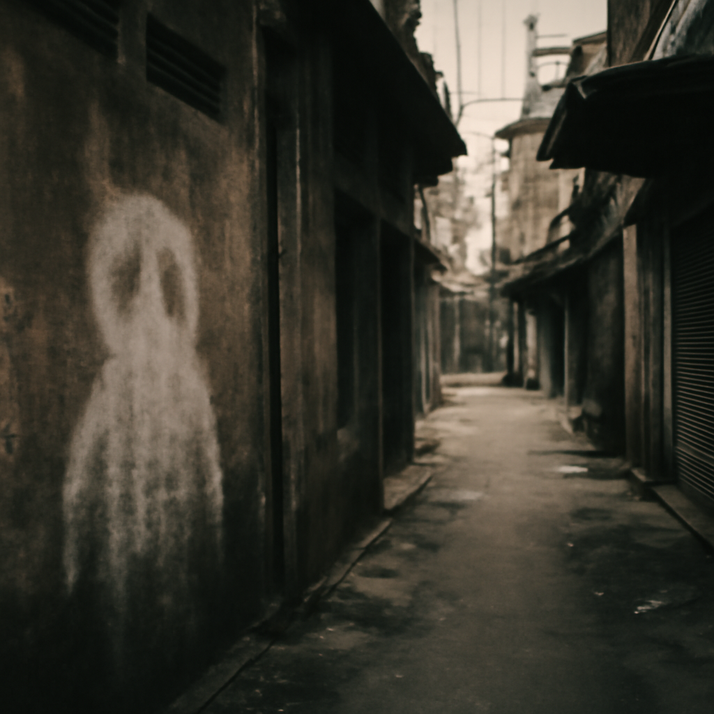 Spray-Painted Phantoms in Ratchathewi's Forgotten Lanes