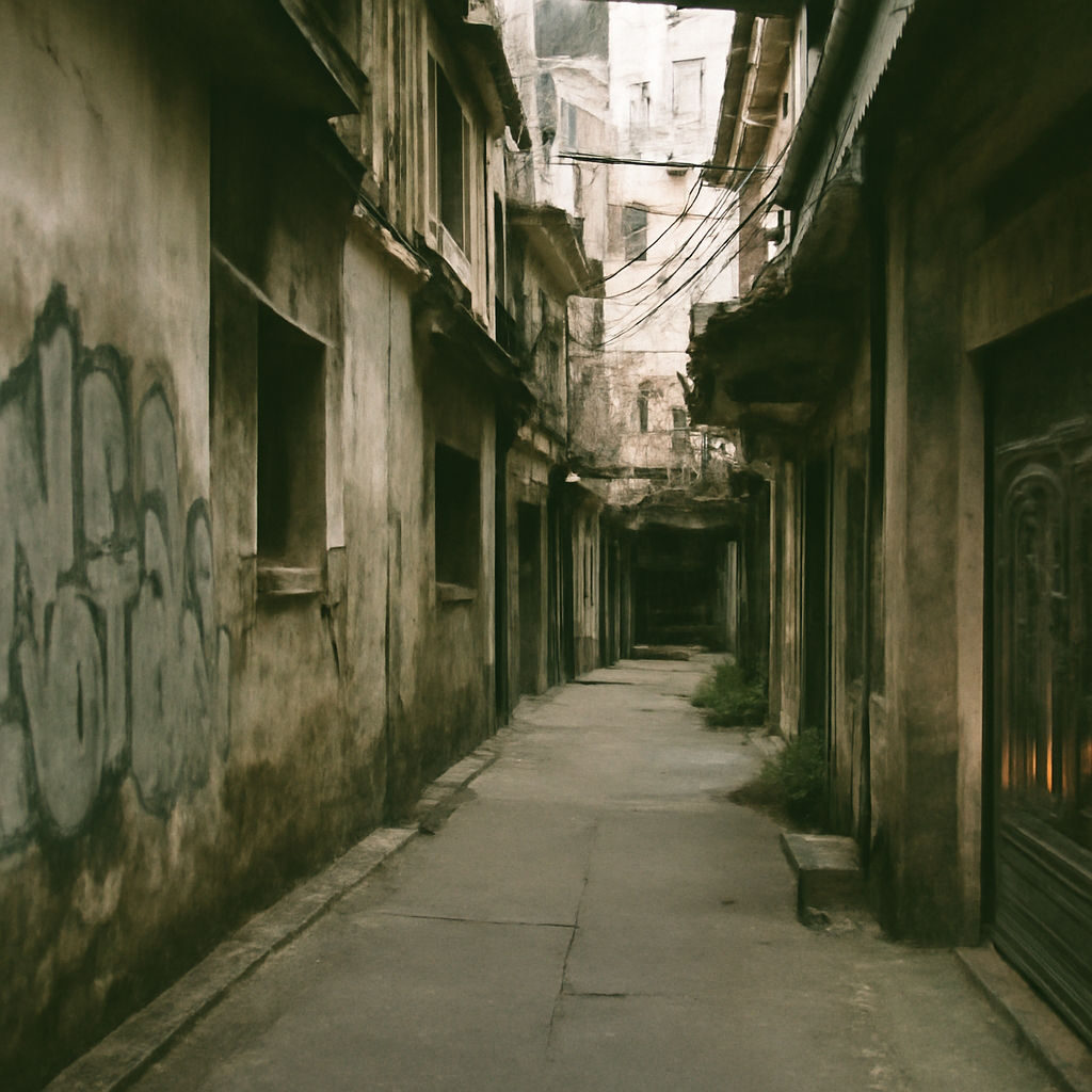 Spray-Painted Secrets in Ari's Forgotten Corners