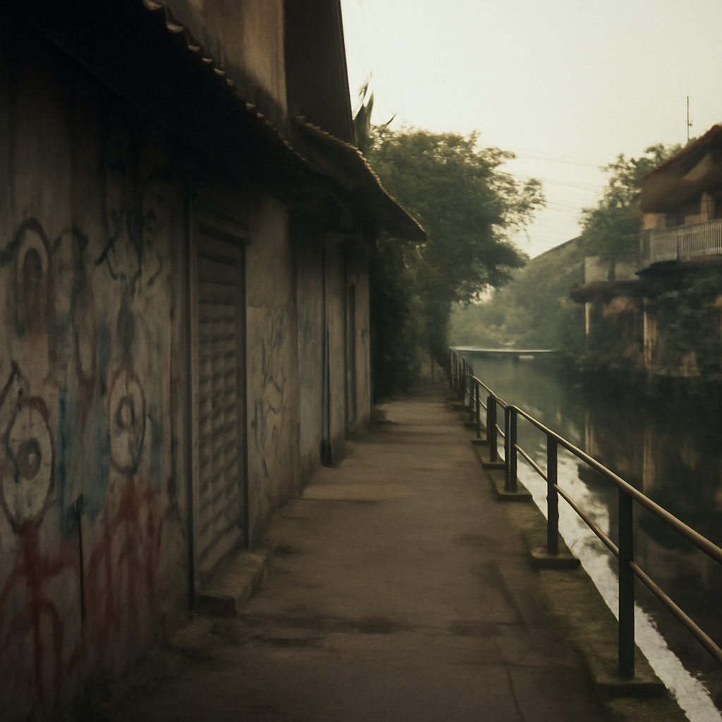 Spray-Painted Stories Along Thonburi's Khlong Edges