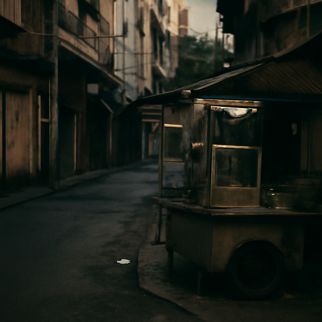 Sukhumvit Soi 11's Shadowy Fried Secrets at Twilight