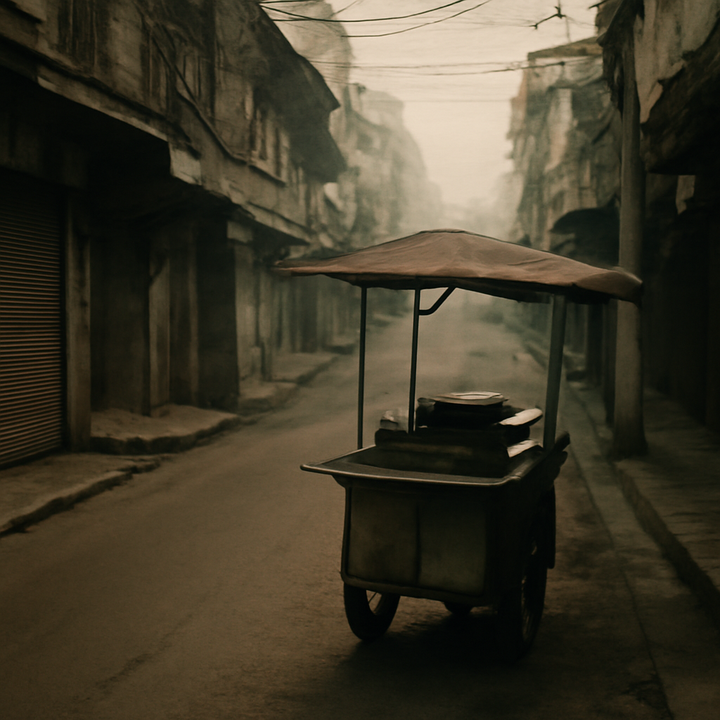 Sukhumvit Soi 38's Fading Wok Echoes in Evening Haze