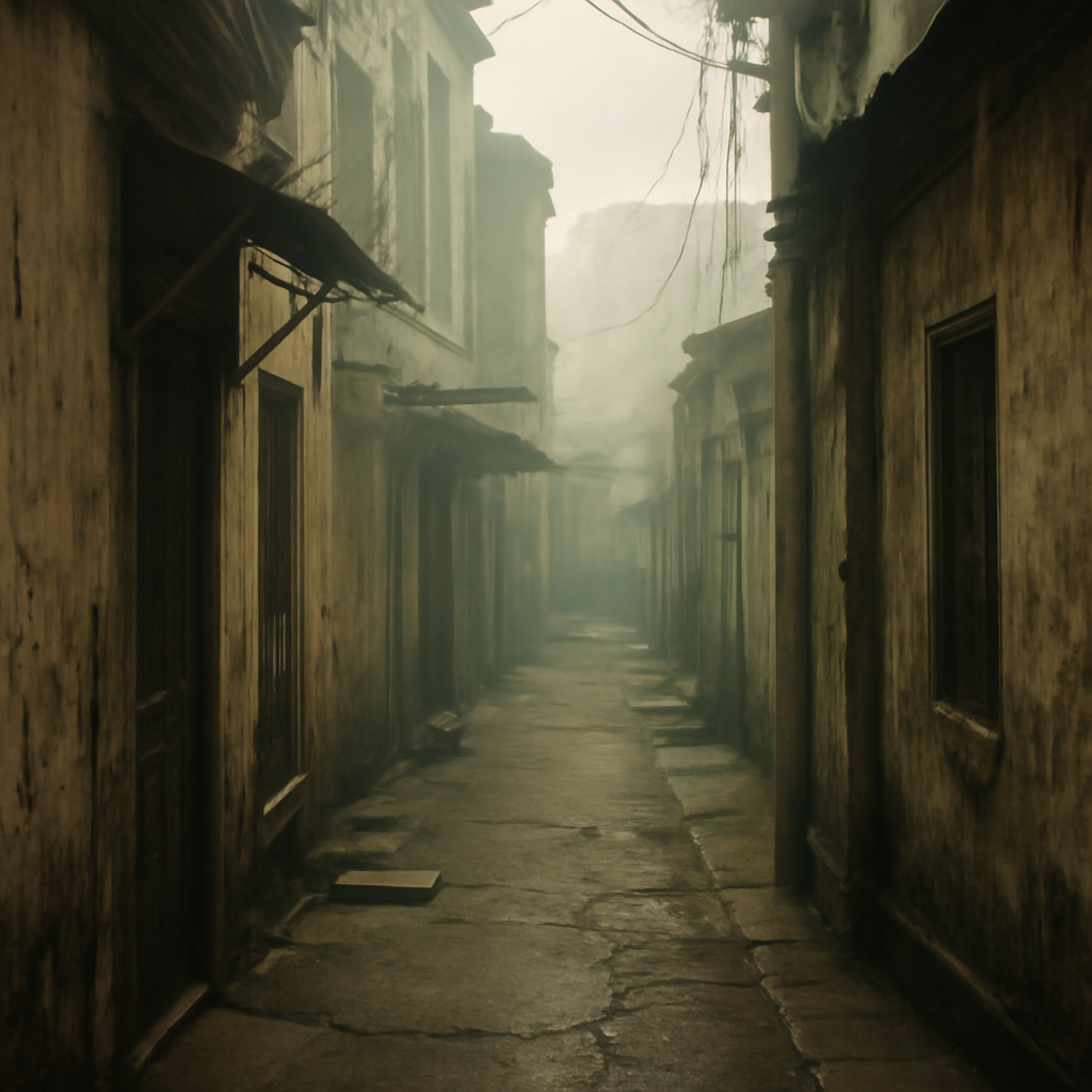 Talat Noi's Veiled Back-Alley Delights in Morning Haze