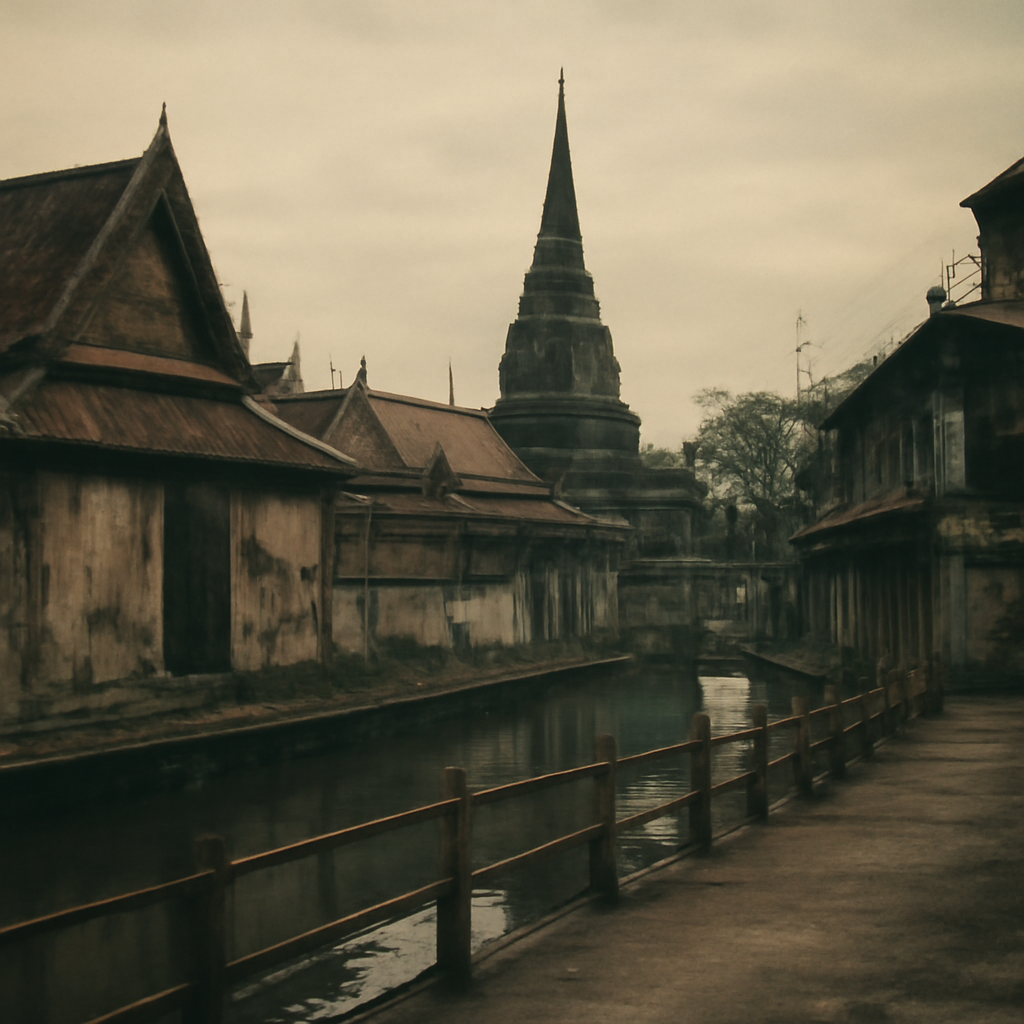 Thonburi's Faded Khlongside Temples: Echoes of Forgotten Waters
