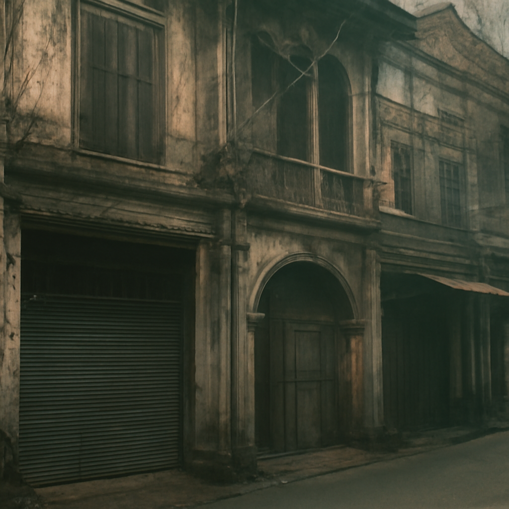 Trok Charoen's Fading Shophouse Secrets and Whispering Walls