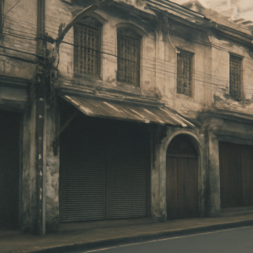 Trok Phra Phitthaya's Fading Shophouse Shadows and Spice Whispers