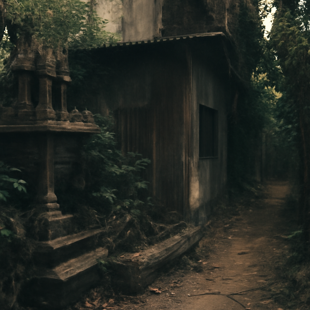 Whispers Among Hidden Shrines in Din Daeng's Overgrown Paths