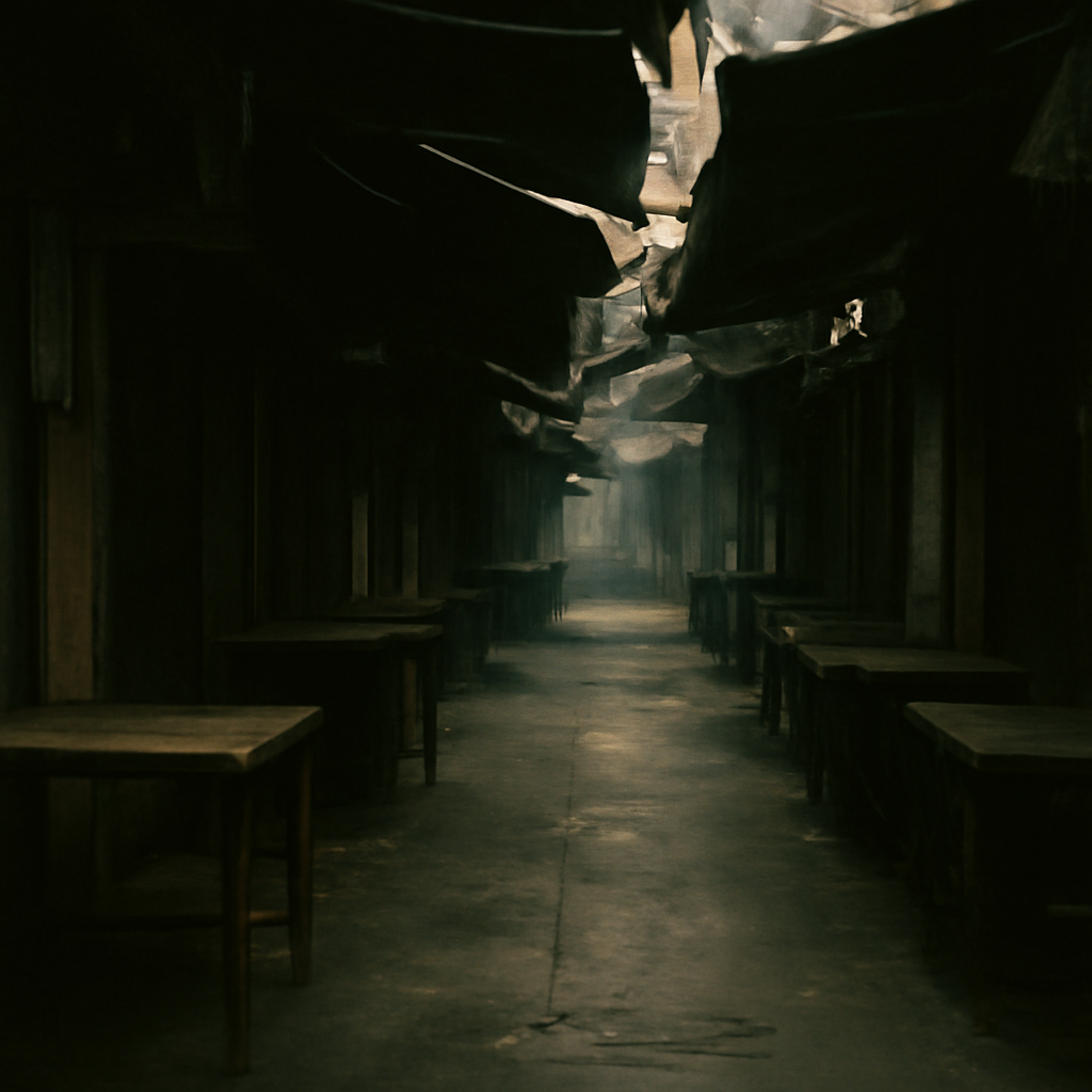 Whispers Among Talat Phlu's Shaded Market Stalls