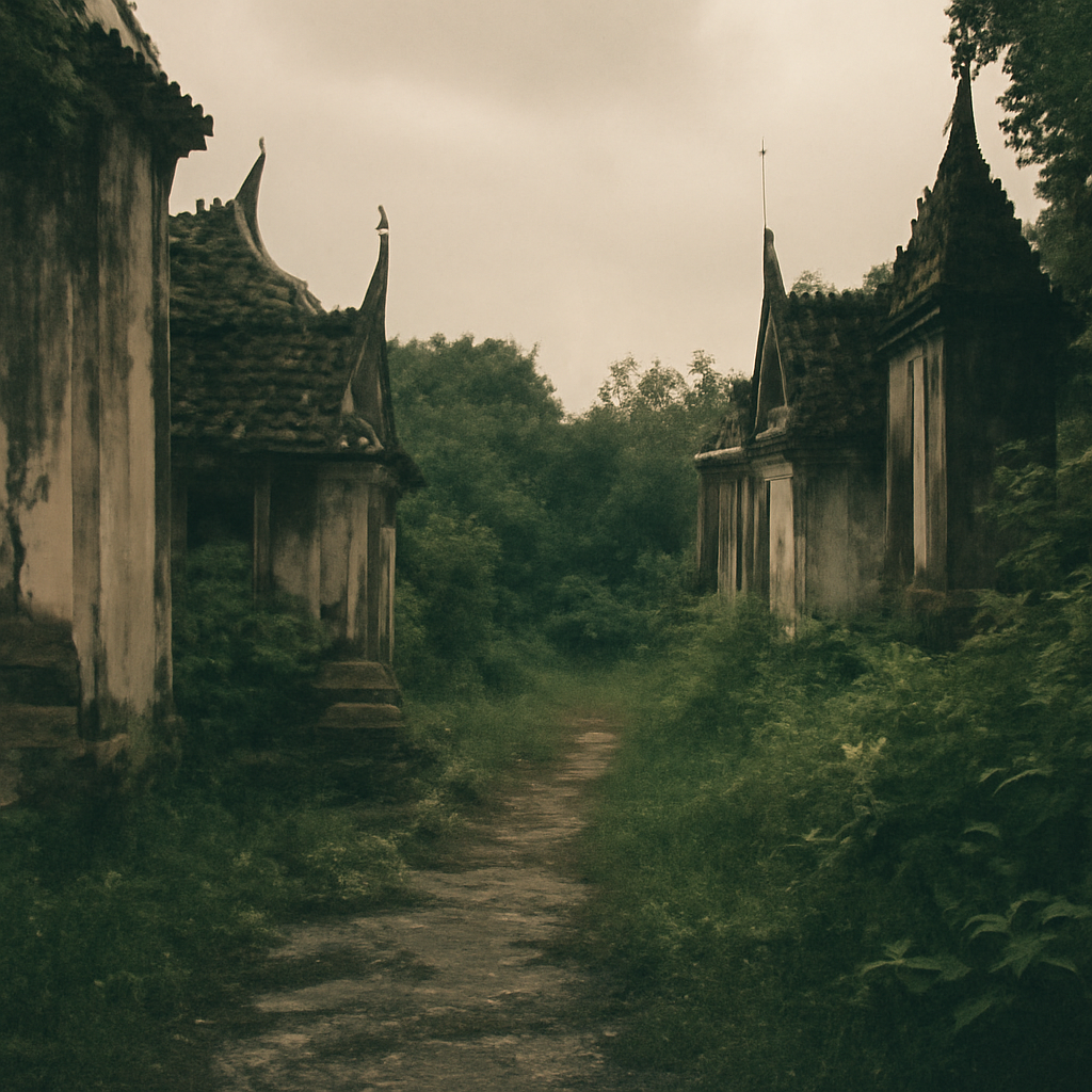 Whispers Among Forgotten Wats in Chatuchak's Overgrown Paths