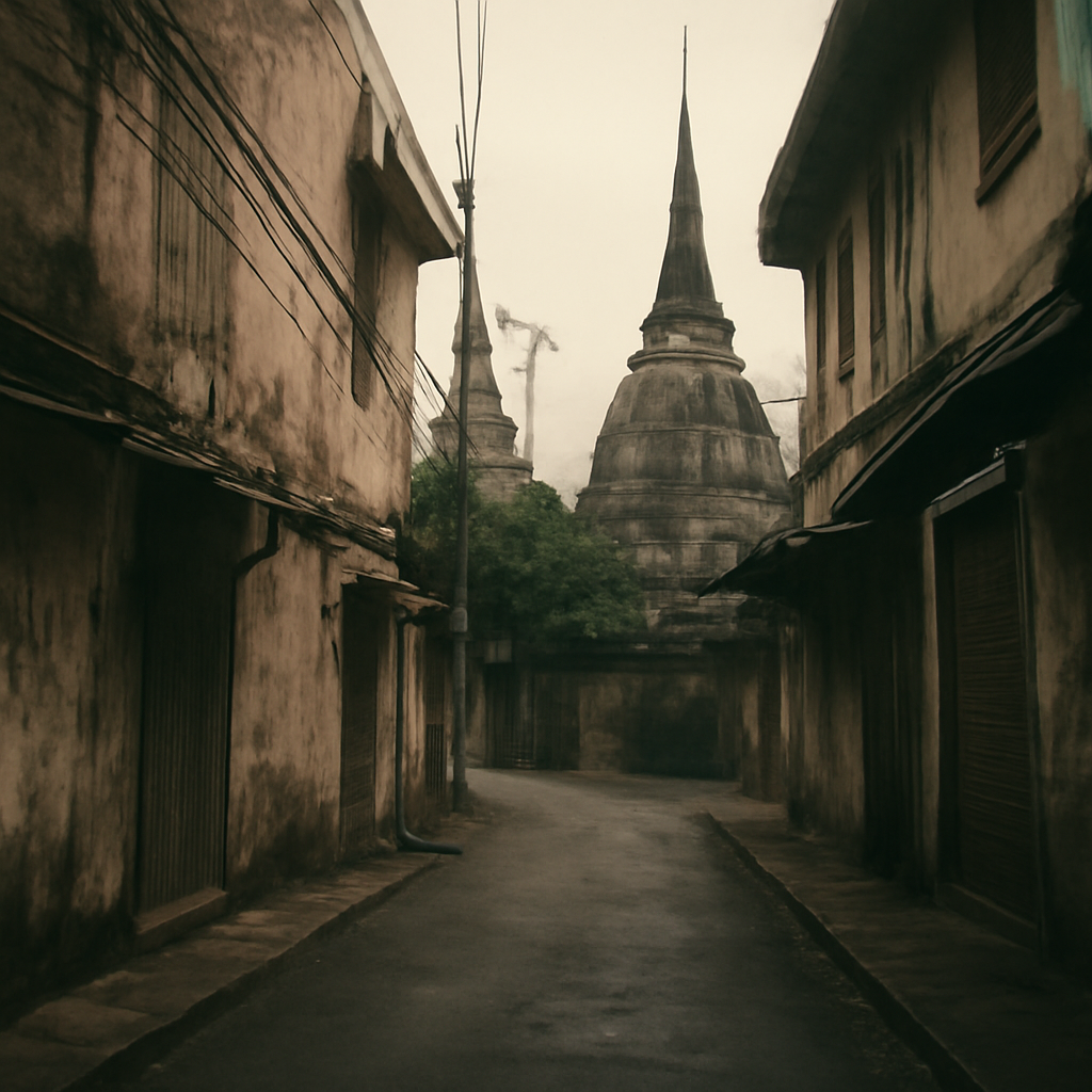 Whispers from Forgotten Wats in Victory Monument's Shaded Lanes