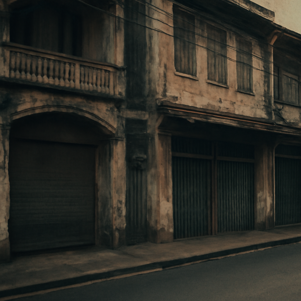 Whispers of History in Charoen Krung's Fading Shophouses