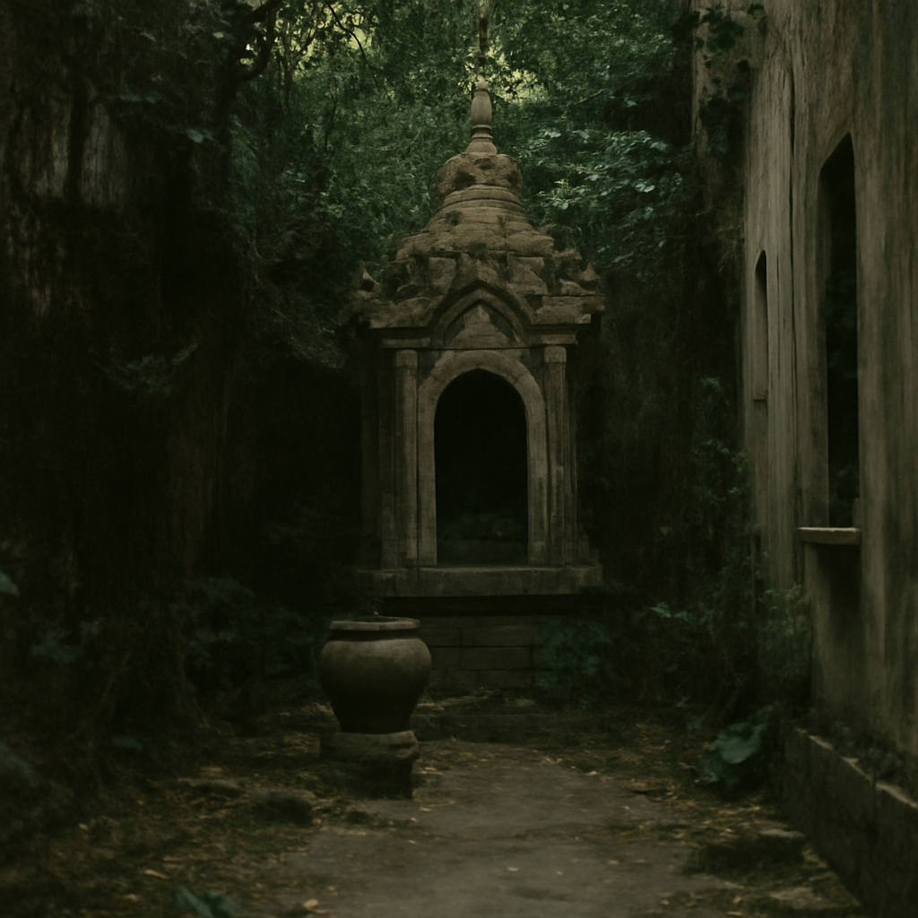 Whispers in Sathon's Overgrown Shrine Secrets