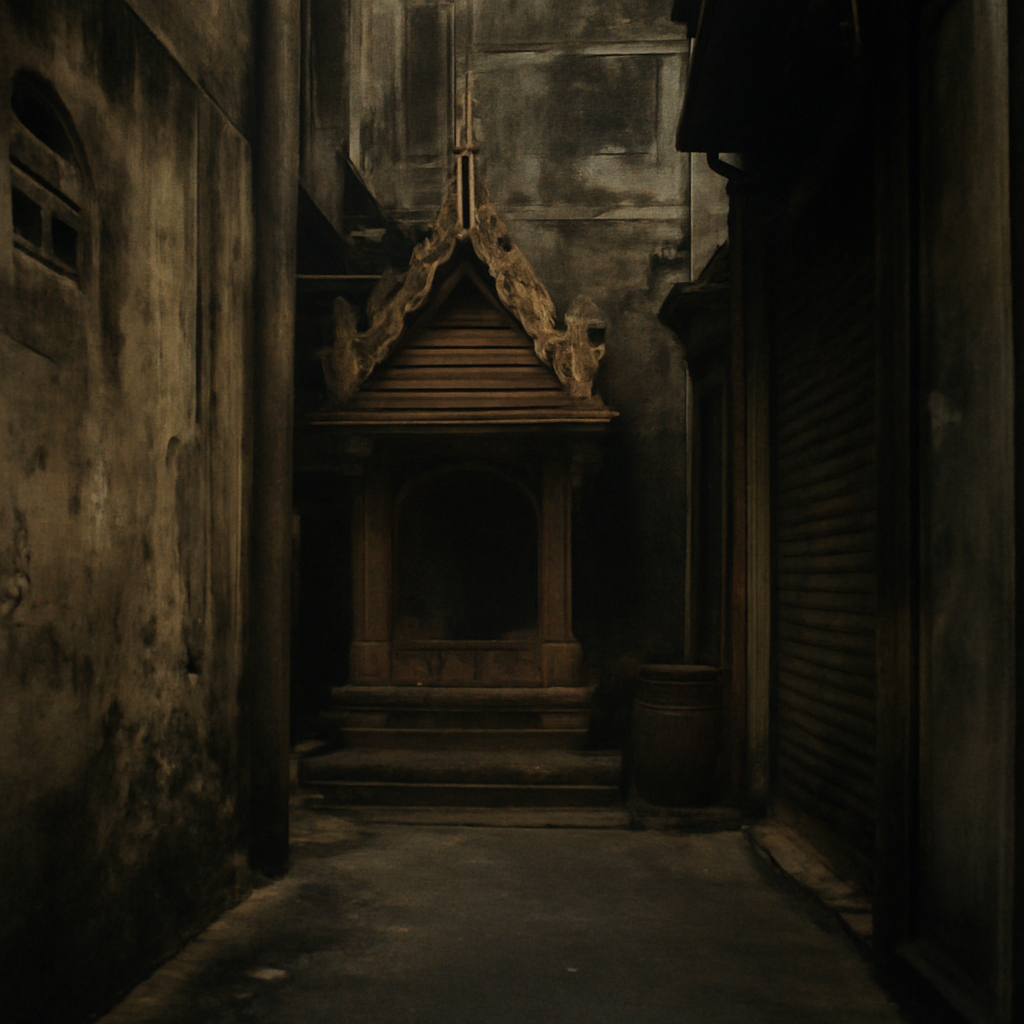 Whispers in Yaowarat's Tangled Shrine Shadows